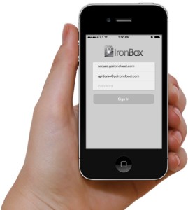 IronBox SFT mobile app